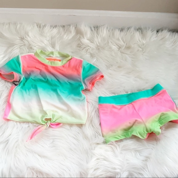 J. Crew Crewcuts Bathing Suit Set Size 4-5 - Picture 1 of 5